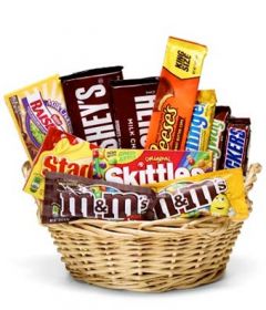 Chocolate Candy Basket